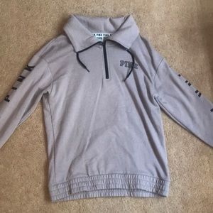 PINK Quarter Zip Sweatshirt
